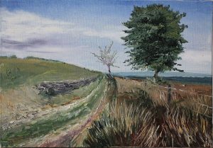 Welsh scenery original oil painting